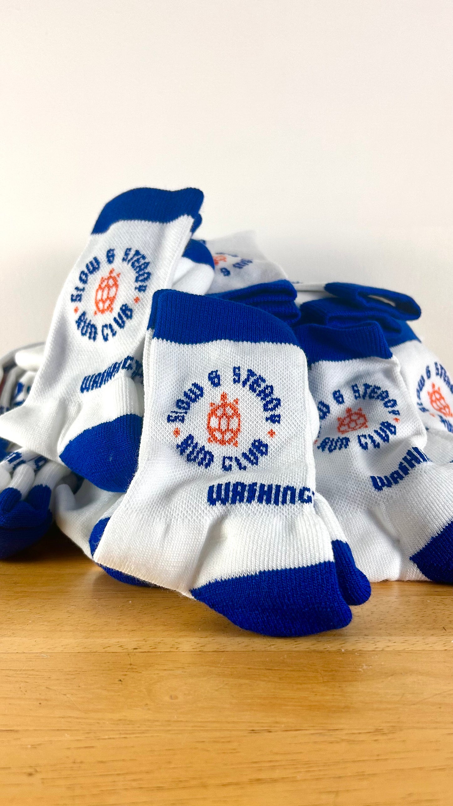 "Slow & Steady Run Club" || Good Soles Socks {Pre-ORDER)
