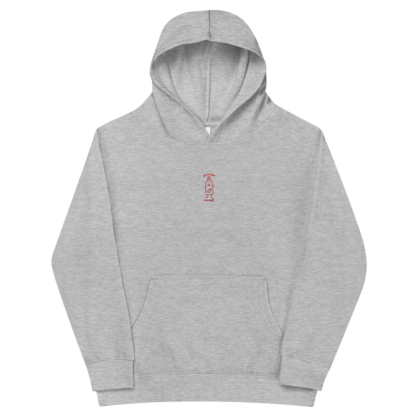 "hot stuff" Kids Embroidered Hoodie [Good Soles Socks