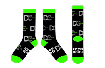 "DC Run Crew" || Good Soles Socks