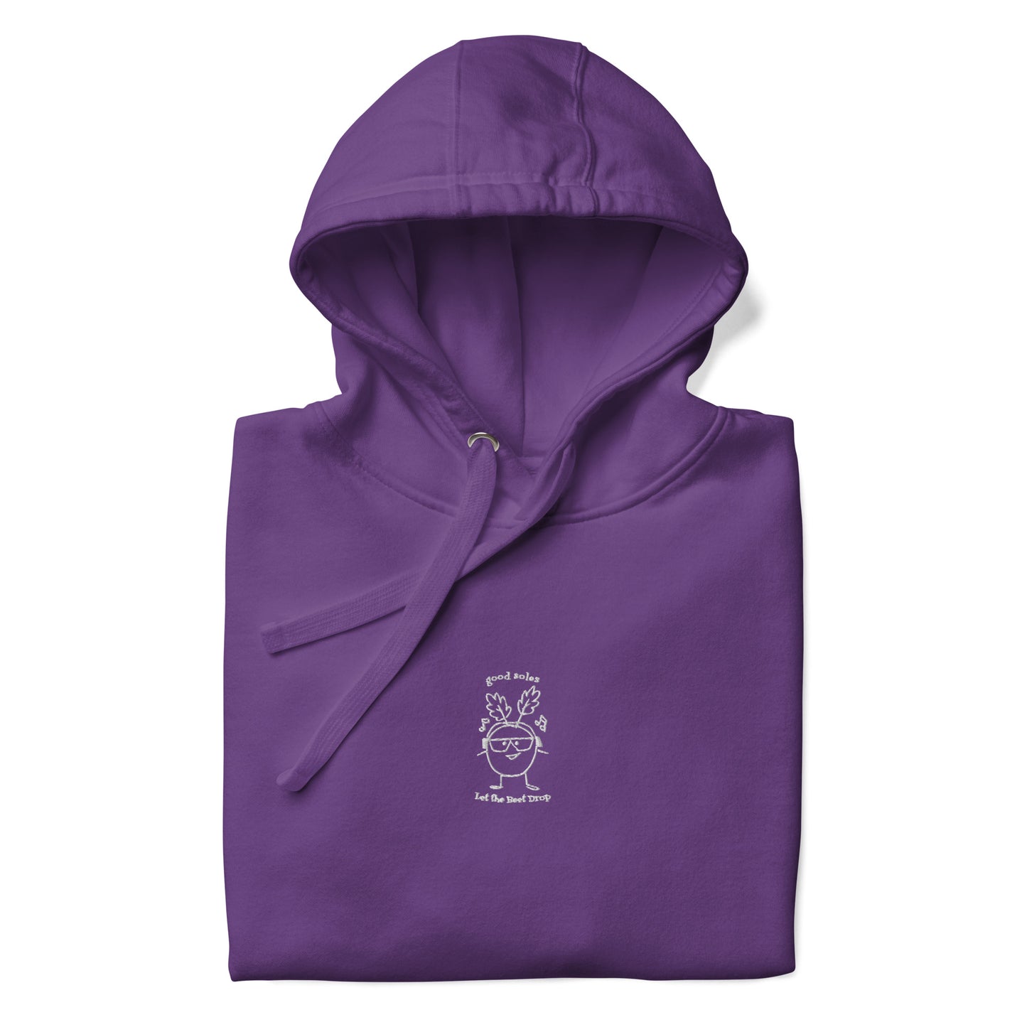 "let the beet drop" embroidered hoodie | Good Soles