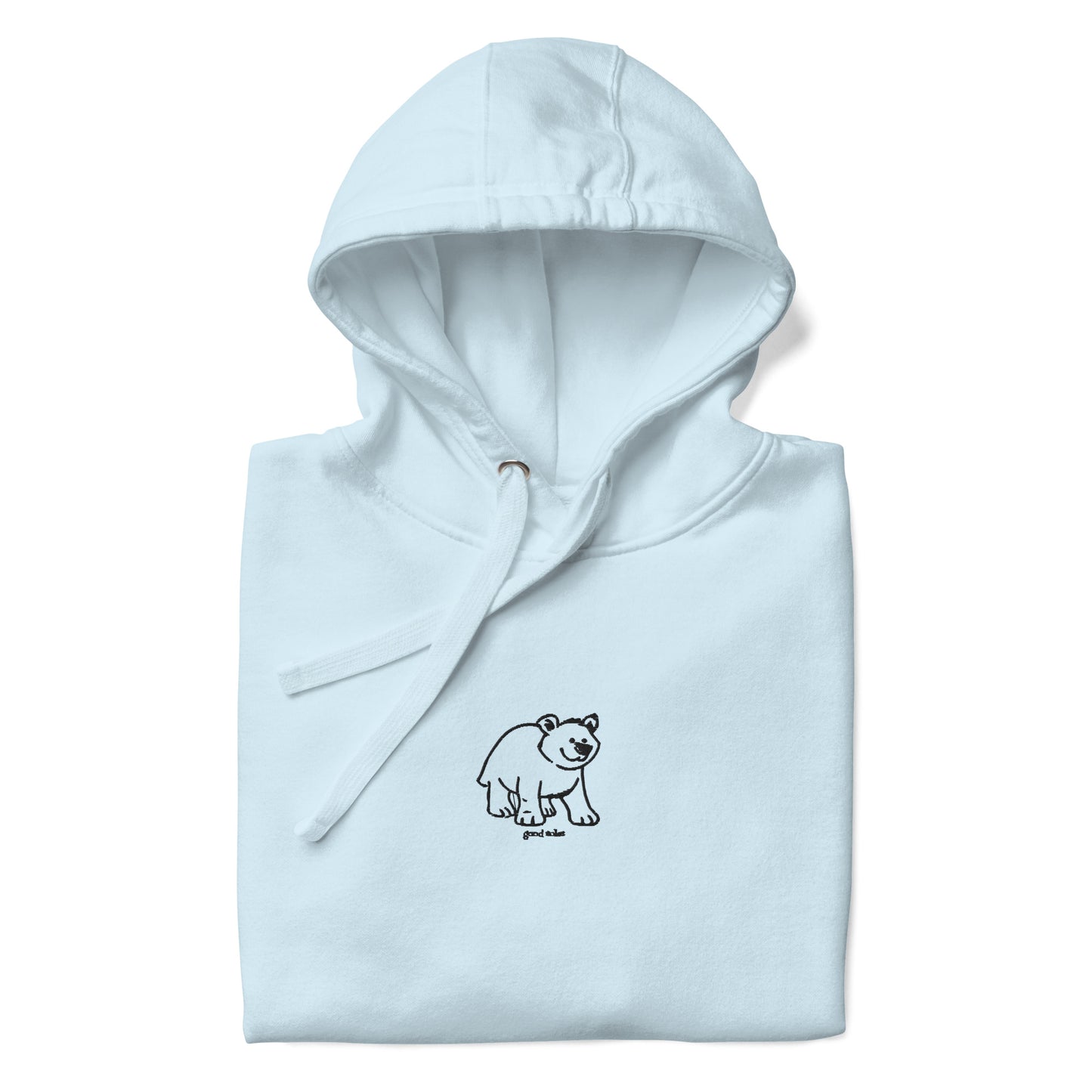 "Beary Cute" embroidered hoodie | Good Soles