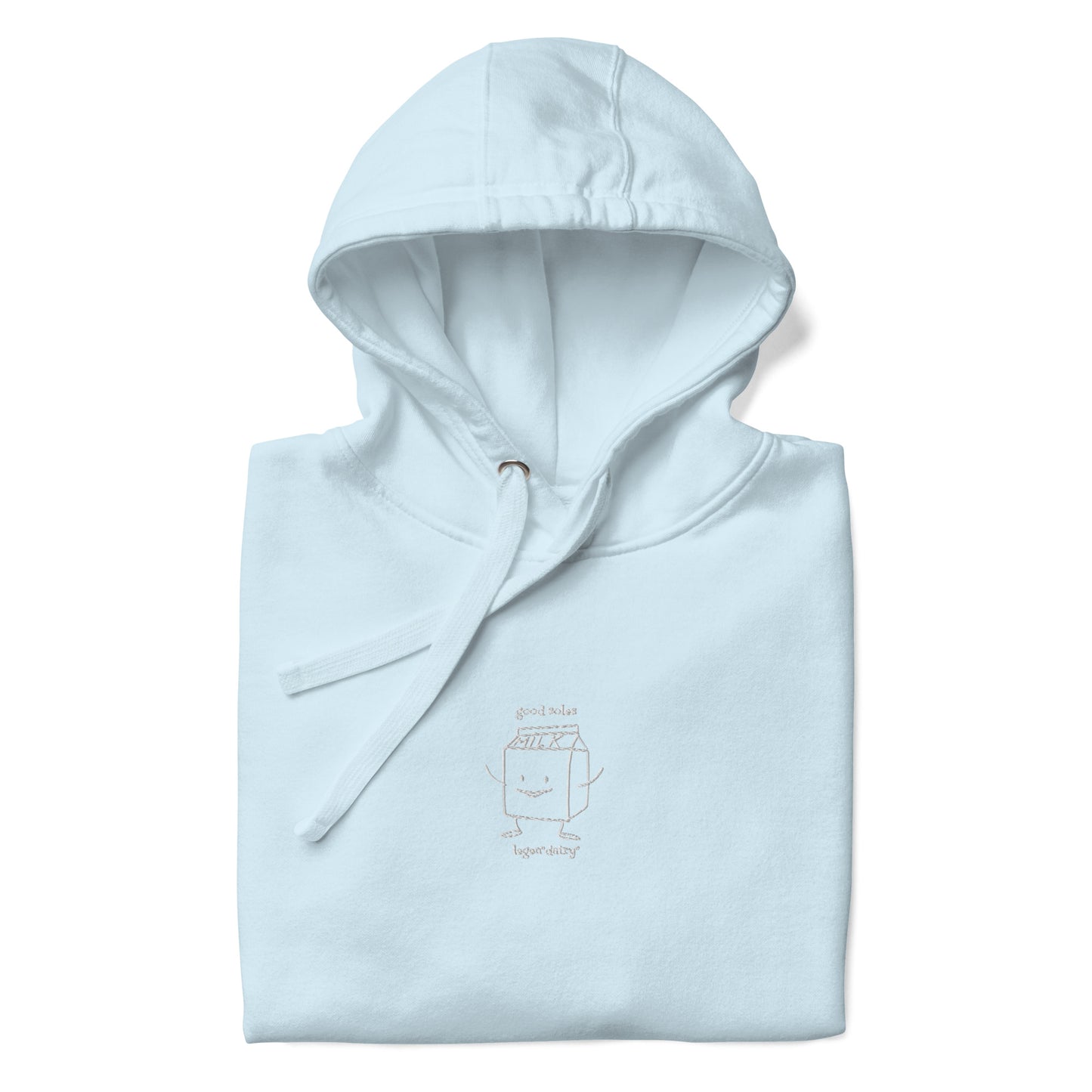 "legen-dairy" embroidered hoodie | Good Soles