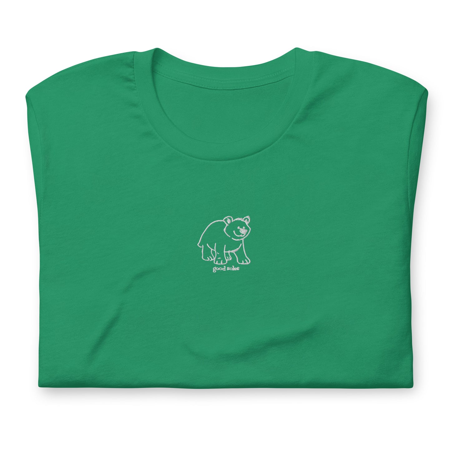 "Beary Cute" Short Sleeve Embroidered T-Shirt | Good Soles Socks