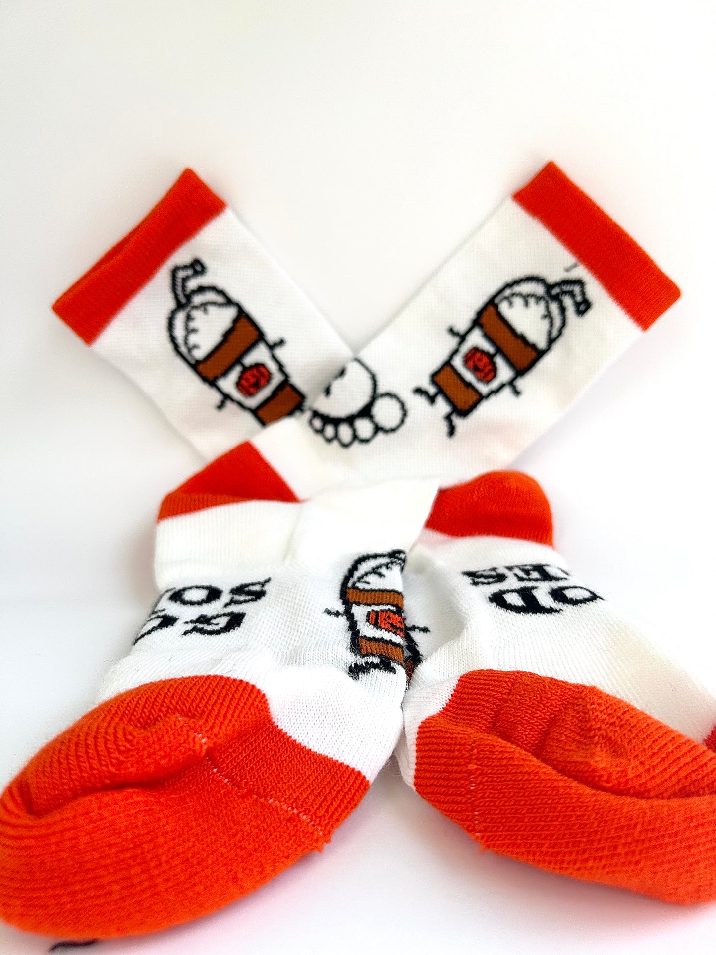 "Pumpkin Spice Season" Embroidered Socks | Good Soles Socks