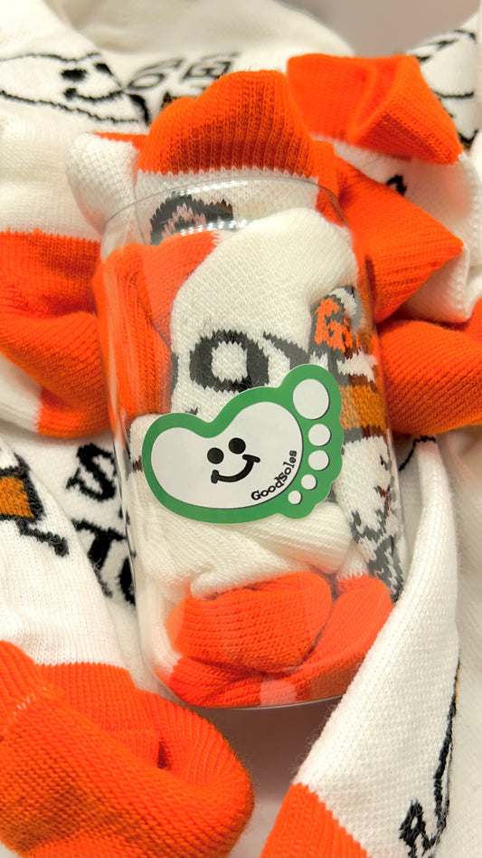 "Pumpkin Spice Season" Embroidered Socks | Good Soles Socks