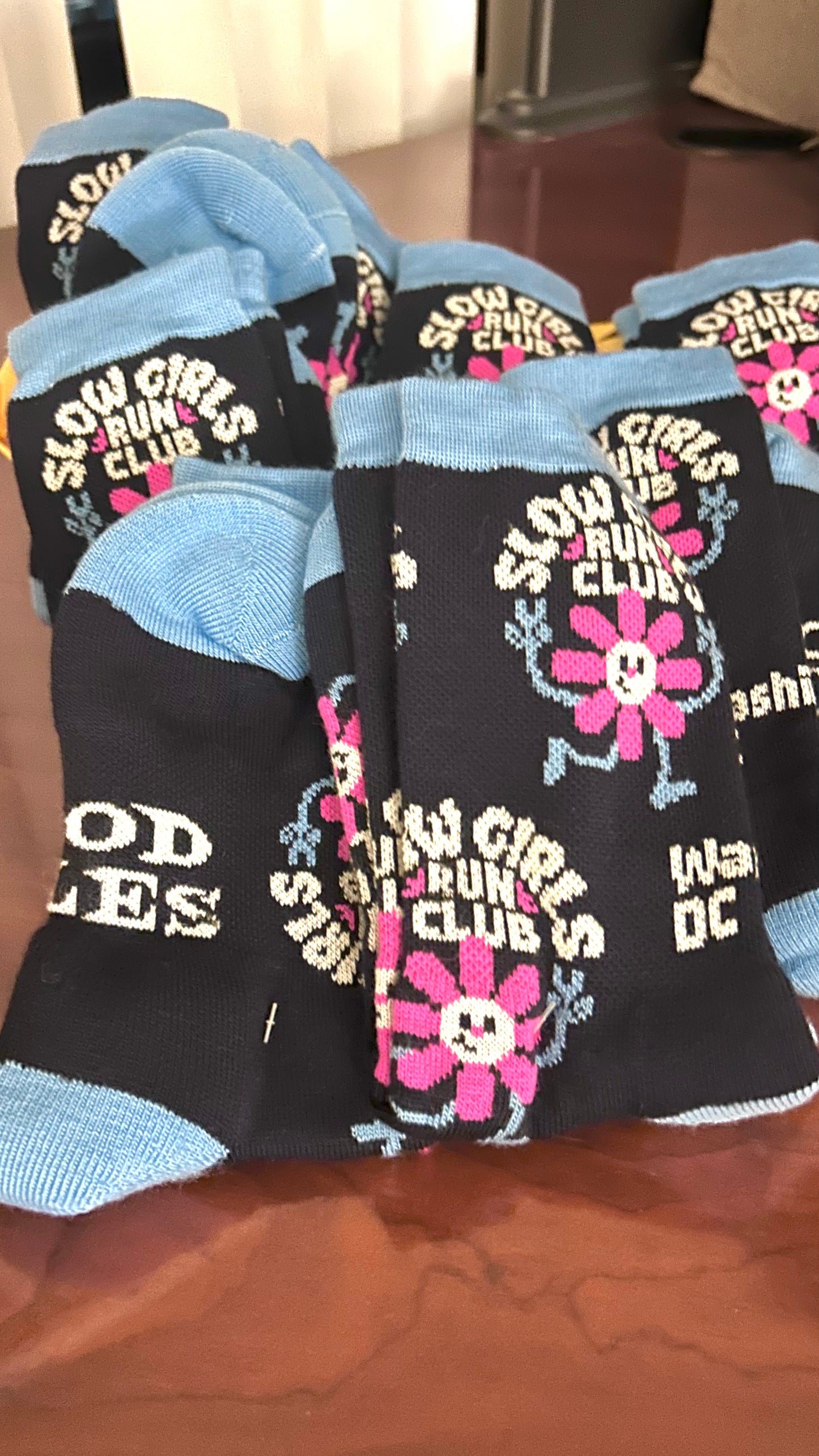 "Slow Girls Run Club Washington DC" || Good Soles Socks