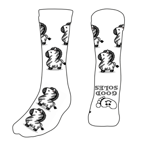 Z is For Zebra Socks
