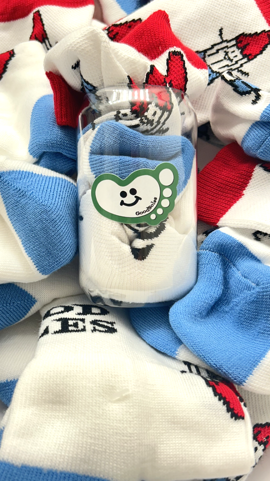"i'm the bomb" Embroidered Socks | Good Soles Socks