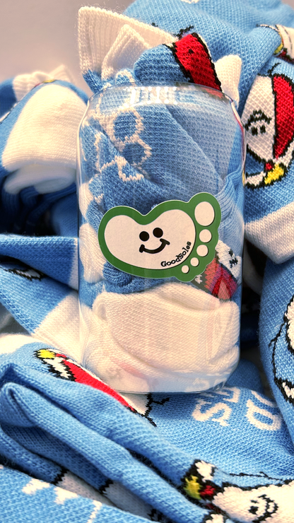"life's a ball" Embroidered Socks | Good Sole Socks