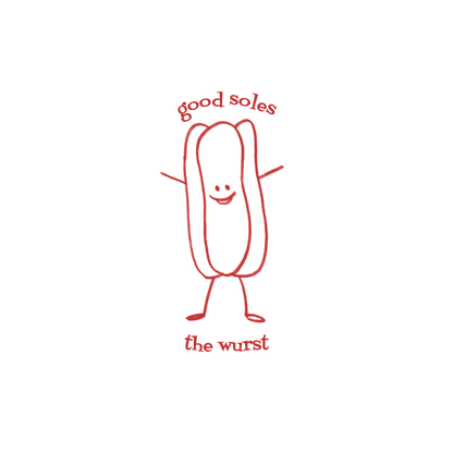 "the wurst" Embroidered Beanie [Good Soles Socks]
