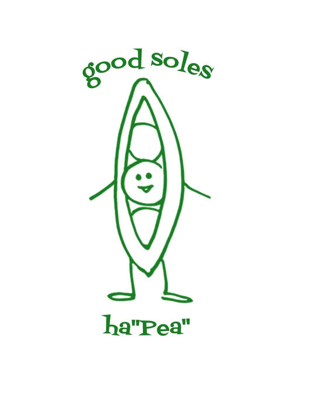 "HaPea" Toddler Short Sleeve T-Shirt | Good Soles Socks