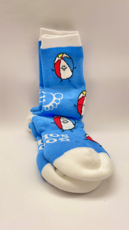 "life's a ball" Embroidered Socks | Good Sole Socks