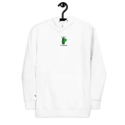 "dink responsibly" Embroidered Hoodie| Good Soles