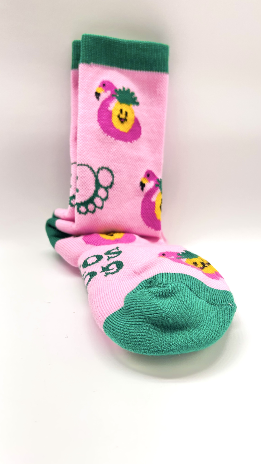 "feelin' fineapple" Emboidered Socks | Good Soles Socks