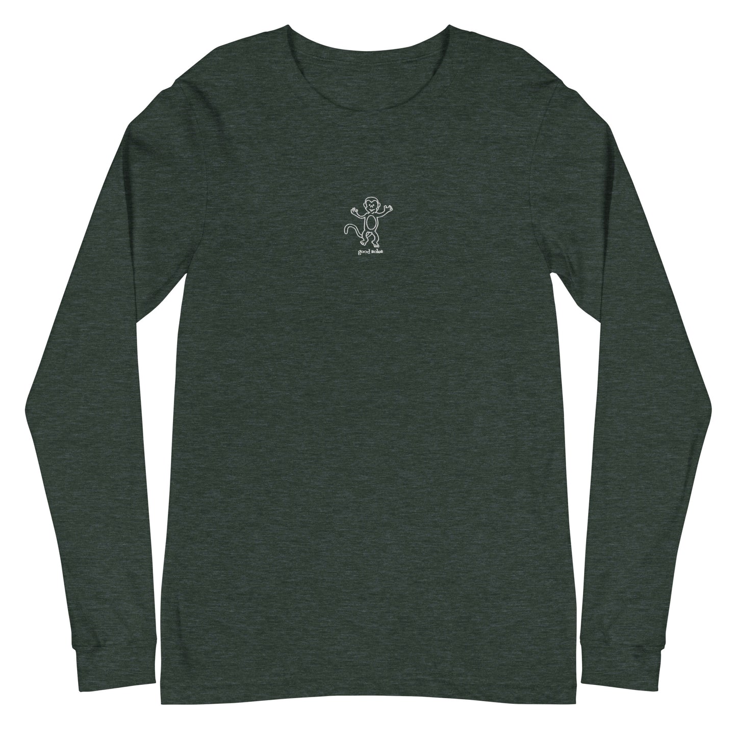 Monkey Business Long Sleeve Embroidered [Good Soles Socks]