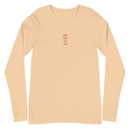 "the wurst" Long Sleeve Embroidered T-Shirt [Good Soles Socks]