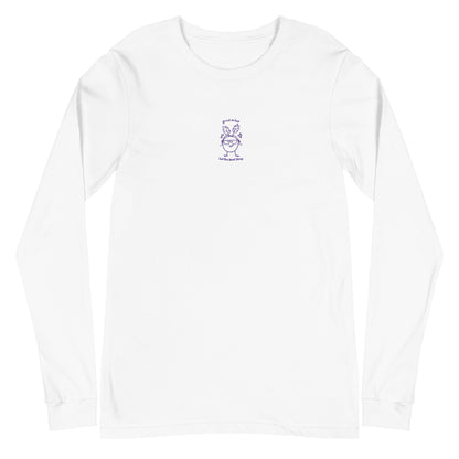 "let the beet drop" Embroidered Long Sleeve T-Shirt | Good Soles Socks