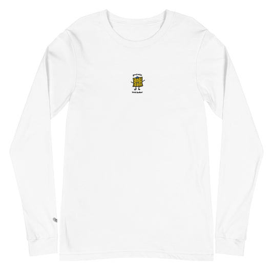 "100% Kosher" Long-Sleeve Embroidered Tee | Good Soles