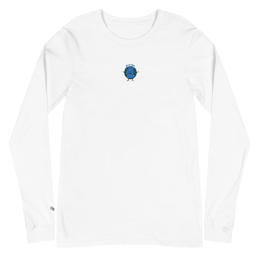"my earth" embroidered unisex long sleeve tee | Good Soles