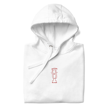 "the wurst" Embroidered Hoodie [Good Soles Socks]