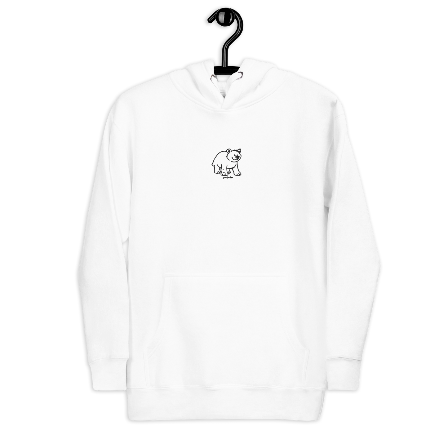 "Beary Cute" embroidered hoodie | Good Soles