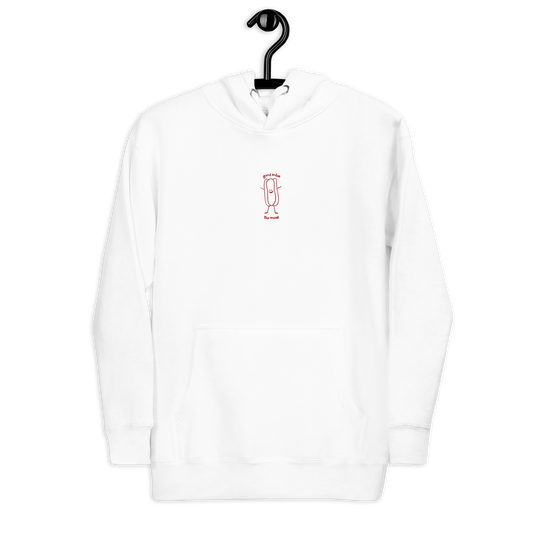 "the wurst" embroidered hoodie | Good Soles