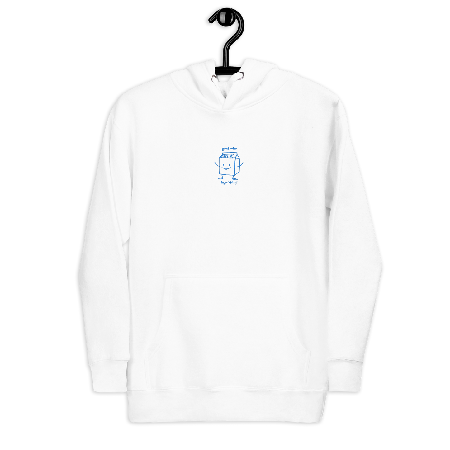 "legen-dairy" embroidered hoodie | Good Soles
