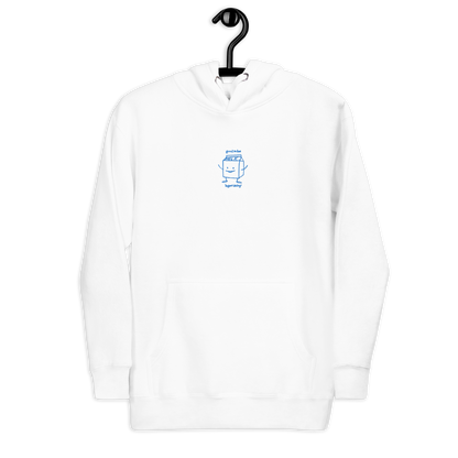 "legen-dairy" embroidered hoodie | Good Soles